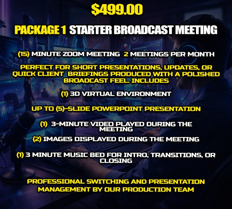 Metaverse Meetings Package 3