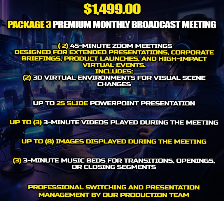 Metaverse Meetings Package 1